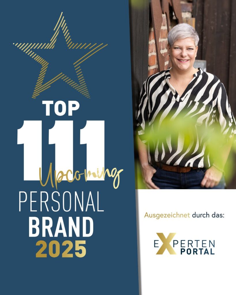 Auszeichnung Top 111 upcoming Personal Brand